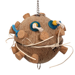 Coconut Forager Medium Parrot Toy