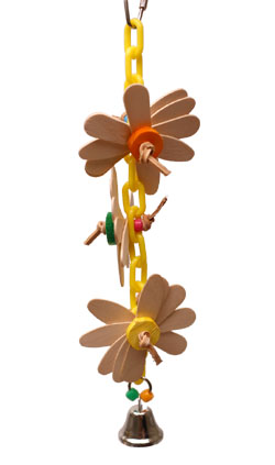 Daisy Chain Small Pospicle Toy for Small Parrots and Parakeets