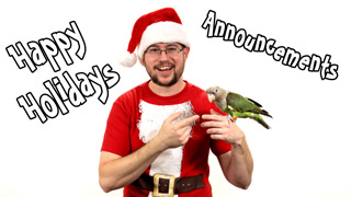 Happy Holidays & Announcements from Parrot Wizard!