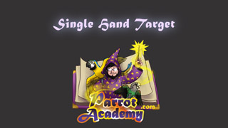 Target Training With Single Hand