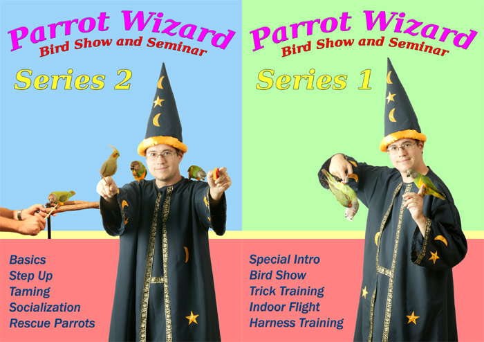 Parrot Wizard Seminar DVD 1 and 2