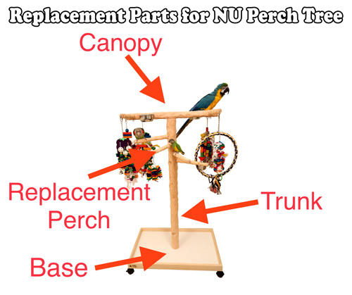 NU Perch Tree Replacement Parts