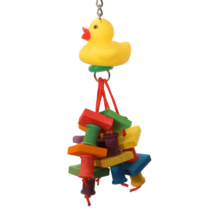 Tropical Duck Small Parrot Toy