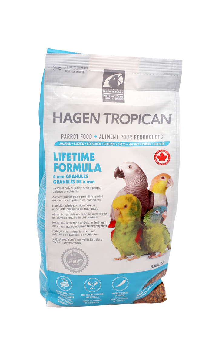 Hagen Tropican Lifetime Bird Food 1.8lb Package